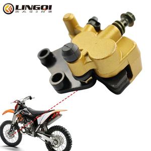 LINGQI Étriers <span class=keywords><strong>de</strong></span> <span class=keywords><strong>frein</strong></span> à disque hydraulique avant pour <span class=keywords><strong>moto</strong></span> <span class=keywords><strong>50cc</strong></span> 70cc 90cc 110cc Small Off Road Dirt Pit Bike - Product Image 2