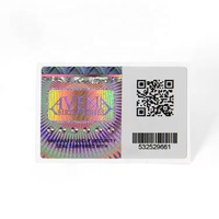Maßgefertigter Kratzsicherer Seriennummer-Sicherheitshologramm-PVC-Aufkleber Wasserfest Stark Klebend Sicherheitsverifikationssystem QR-Etikett