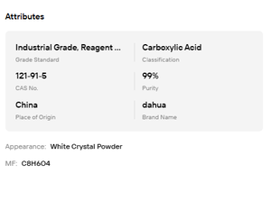 Ácido isofitaloico de grado industrial IPA para resinas PET - Product Image 6