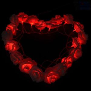 <span class=keywords><strong>Greenlight</strong></span> Rosedecoration LED Ornements Batterie IP44 80 DC 6V Nouvel An Lumières de Noël 1m String Ornament Home Christmas Decor - Product Image 2