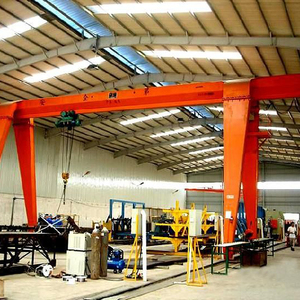 เวิร์กช็อปออกแบบตามสั่ง ใช้เครนโครงเหล็กเดี่ยวแบบ MH Electric Hoist ขนาด 5 ตัน 10 ตัน 12 ตัน 20 ตัน 35 ตัน พร้อมมอเตอร์ 35 เมตร - Product Image 1