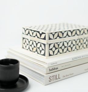 กล่องใส่เครื่องประดับสำหรับเดินทาง ขายส่ง กล่องไม้ฝังลายกระดูก สำหรับใส่สร้อยข้อมือ ต่างหู สร้อยคอ แหวน - Product Image 2