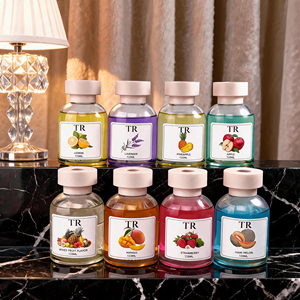 Sleek Private Label <b>Reed</b> <b>Diffuser</b> Aesthetic Gifting <b>For</b> Minimalist Interior Decor Custom Design Supply With Box Jar Set Jar - Product Image 1