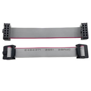 OEM & ODM IDC коннектор настраиваемая длина <span class=keywords><strong>2</strong></span>,54 шаг <span class=keywords><strong>2</strong></span>*5 10 контактов серая плоская лента гибкий кабель в сборе - Product Image 4