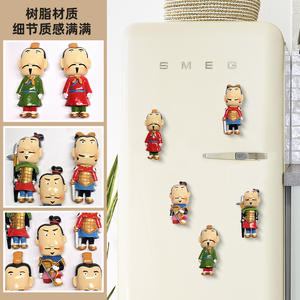 Autocollant de réfrigérateur en résine, autocollant de réfrigérateur créatif personnalisé, souvenir tridimensionnel magnétique pour réfrigérateur - Product Image 1