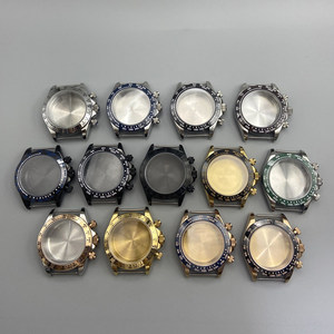 Caja de Reloj Cronógrafo VK63 Modificada de 39 mm con Bisel de Cerámica, Varios Estilos Disponibles, Compatible con el Movimiento VK63 - Product Image 1