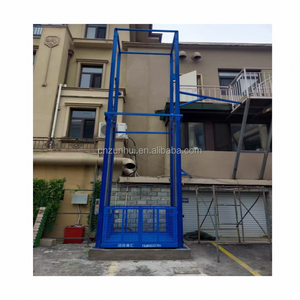 Fabricación de China, buen <span class=keywords><strong>precio</strong></span>, nuevo diseño, almacén hidráulico, mercancías, <span class=keywords><strong>escalera</strong></span>, elevador de carga eléctrico, barandilla, elevador de carga - Product Image 5