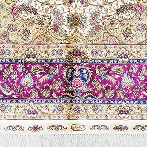 YILONG 183x274cm traditionnel fait à la main turc noeuds tapis de soie tapis de soie chinois prix - Product Image 3