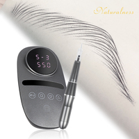 Appareil de tatouage professionnel pour sourcils, Dermographe numérique SPMU pour maquillage permanent, Machine de micropigmentation du cuir chevelu, Kit de microblading