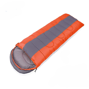Sac de couchage individuel en polyester, style enveloppe, lavable en machine, doux et épaissi, idéal pour l'extérieur, l'intérieur et le bureau, garde au chaud - Product Image 1