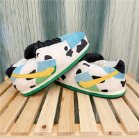 Chaussures en peluche baskets pantoufles d'hiver femmes hommes pantoufles de maison unisexes taille unique