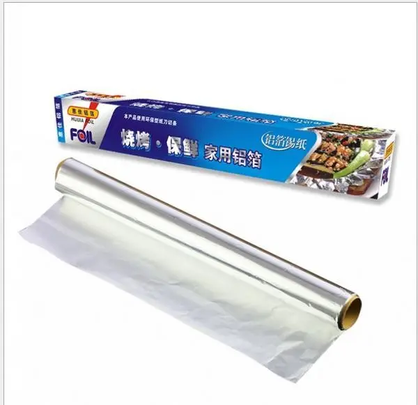 Food Grade Disposable Foil Paper Kitchen 8011 Aluminum Tin Foil Household uses For Food Packing aluminum household foil