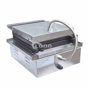 Machine à gaufres belges carrées électriques certifiée CE, en acier inoxydable, à vendre - Product Image 4