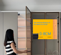 Interrupteur de porte à détection de mouvement IR U12 12V 24V pour armoire et placard, compatible avec système de contrôle centralisé, remplacement facile
