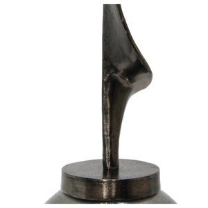 Vaso Moderno in Metallo con Decorazione Scultorea per Soggiorno, Elemento Decorativo - Product Image 3