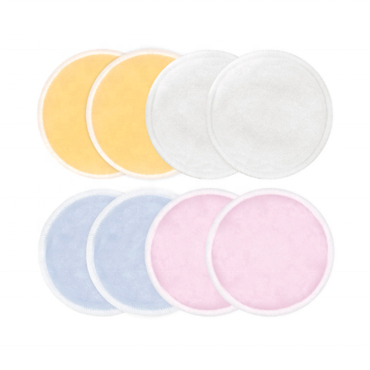 7 шт. многоразовые бамбуковое волокно накладки для макияжа моющиеся очищающий хлопок микрофибра ватный тампон для снятия с хлопок мешок для стирки