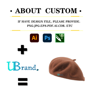 Luxury Wool French <b>Beret</b> Classic Artist Hat Available in 12 Colors Stylish Fashion Accessory for Women and Men - Product Image 2