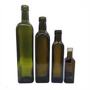 Botella <span class=keywords><strong>de</strong></span> Vidrio <span class=keywords><strong>de</strong></span> Grado Alimenticio con Tapa <span class=keywords><strong>de</strong></span> Rosca, Botella <span class=keywords><strong>de</strong></span> Vidrio Transparente para <span class=keywords><strong>Aceite</strong></span>, Vinagre y Salsas, Hermética, a Prueba <span class=keywords><strong>de</strong></span> Fugas, Reutilizable - Product Image 1