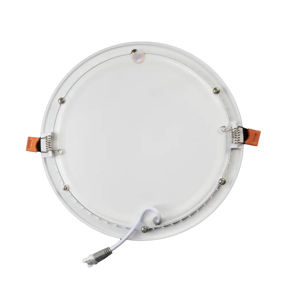 new product of recessed round ceiling panel light ultra thin slim led