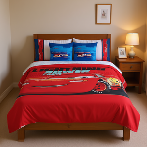 Edredón Doble Cars Power con 2 Almohadas de Competición - Product Image 2