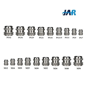 Vaso di alta qualità in acciaio inox IP68 impermeabile SS304 metallo sigillo CE <span class=keywords><strong>PG</strong></span> 9 ghiandola cavo per l'illuminazione - Product Image 2