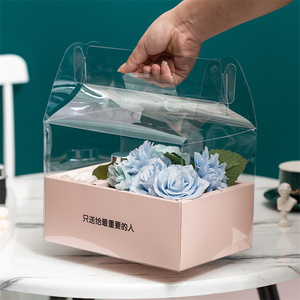 Boîte à gâteau personnalisée avec fenêtre transparente et finition mate, échantillon gratuit, boîtes rigides recyclables pour l'emballage de desserts et cadeaux de boulangerie - Product Image 6