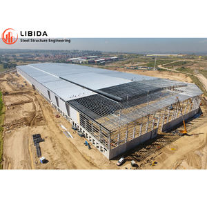 البناء الهيكلي الصلب الجاهزة بناء مستودع الهيكل الصلب الصناعي - Product Image 2