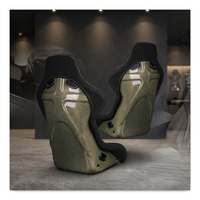 Siège de course intégral en tissu Kevlar Apex-KEV de luxe SSCUS, respirant et ergonomique