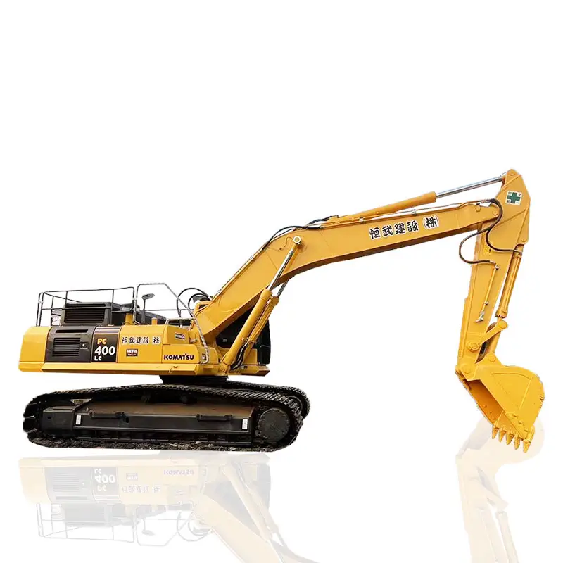 Chất lượng tốt sử dụng Sâu Bướm KOMATSU PC400-7 thủy lực bánh xích máy xúc 40ton Máy xi lanh Digger máy để bán