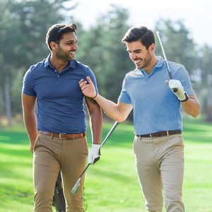 Camisetas Polo de Secado Rápido para Hombre FOXA, Manga Corta, Deportivas, Transpirables, Casuales, de Verano, Tejidas, 100% Poliéster - Product Image 4