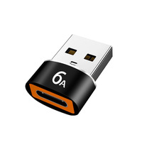 Nouveau Câble de Données USB vers Type-C 20 Femelle-Mâle PD 6A en Alliage d'Aluminium, Adaptateur Convertisseur de Port USB C pour Téléphone, Vente Chaude