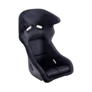 Sporty style universal flocking Adjustable Racing car Seats for Universal Car models with single adjuster and slider