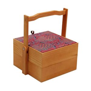 New Chinese style hand-held lid <b>gift</b> <b>box</b>, <b>empty</b> wooden <b>box</b>, Spring Festival <b>gift</b> <b>box</b>, wooden pastry <b>box</b> - Product Image 5
