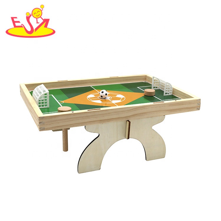 Забавная мини-шахматная доска 2 в 1 деревянная футбольная настольная игра для детей W01A471