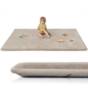 Tappeto <span class=keywords><strong>in</strong></span> Memory Foam di Alta Qualità per Cameretta Bambini, Antiscivolo, Morbido, <span class=keywords><strong>in</strong></span> Velluto Corallo, per Soggiorno - Product Image 1