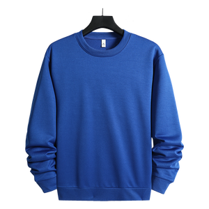 Atacado Oem Hoodie Logotipo Personalizado Unisex Francês Terry Plus Size Tripulação Pescoço Camisola Homens <span class=keywords><strong>Pullover</strong></span> Plain Hoodie Barato - Product Image 4