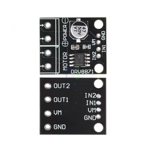 Origineel Merk Drv 8871 H-Bridge Brushed <span class=keywords><strong>Dc</strong></span> <span class=keywords><strong>Motor</strong></span> Driver Breakout Board Voor <span class=keywords><strong>Pwm</strong></span> <span class=keywords><strong>Control</strong></span> 3.6a Max Interne Stroom Zin 6.5V - Product Image 5