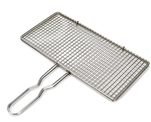 Grille de clôture carrée soudée avec design perforé - Plateau alimentaire, poêle à frire - Product Image 3
