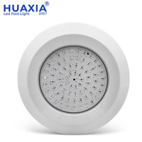 Lumière de piscine LED HUAXIA IP68 6W, blanche, à montage en surface, 100% étanche, corps de lampe en PC rempli de résine