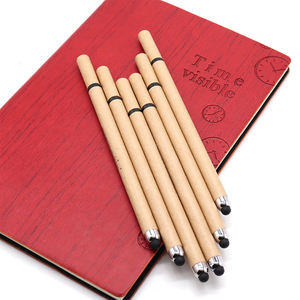 2 1 Multifunctional Eco-Friendly Capacitive Pen Custom Logo <b>Writing</b> Ball Pen Touch Screen Click Rolling Paper Feature ABS - Product Image 1