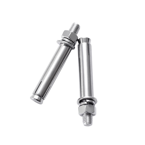 Cheville d'expansion M16 M20 à tête hexagonale en fer zingué pour fixation murale en béton, briques, panneaux et cloisons sèches - Product Image 3