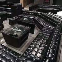 Nouvelle arrivée Discothèque Canapé led Bar Comptoir Meubles en cuir canapé bar tables Pour KTV bar Meubles l