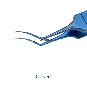 Fórceps de capsulorrexis Fórceps oftálmicos Titanio Arcuate Dihedral Eye Instrumentos quirúrgicos Acero inoxidable - Product Image 4