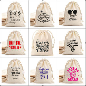 Kit Hangover kustom Kit pemulihan pertahanan hidup pernikahan tunggal dengan tas tali untuk hadiah pesta dan pernikahan - Product Image 5