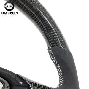 Для BMW светодиодный дисплей кожа карбоновое рулевое колесо E30 E36 E46 E70 E83 E84 E85 E89 E90 E91 E91 E92 E93 M3M4 автомобильные аксессуары - Product Image 5