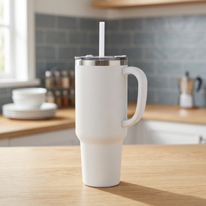 Tazza Sydney Certificata RCS a Doppia Parete in Rame con Isolamento Sottovuoto 1200ml con Cannuccia Modello 100802-4 - Product Image 2