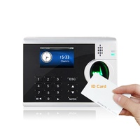 Logiciel gratuit Lecteur de carte d'identité 125KHz Système de pointage biométrique avec TCP/IP et USB RS232/485 3000T-C/ID