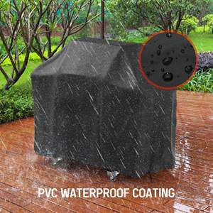 Ventes directes d'usine résistant à la déchirure étanche barbecue gril couverture protection UV brûleur couverture avec sac de rangement - Product Image 3