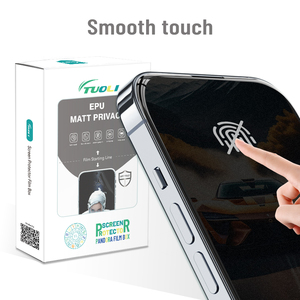 TuoLi logotipo personalizado Anti-Spy Hydrogel EPU mate privacidad Protector de pantalla mejor <span class=keywords><strong>Pelicula</strong></span> Hidrogel para teléfono móvil - Product Image 2