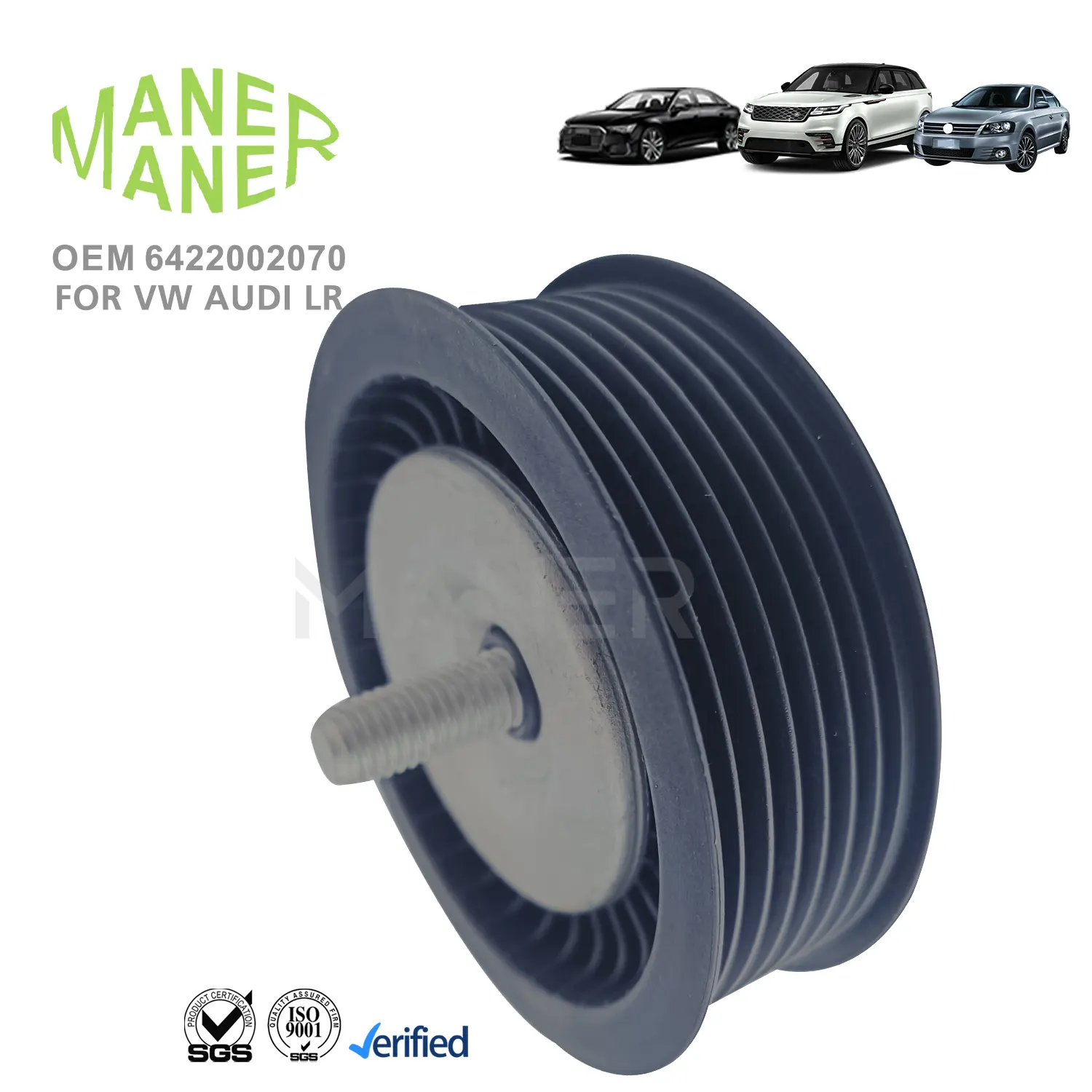 MANER Auto Engine Systems 6422002070 fabricar bem feito sincronismo tensor polia correia tensor rolamento para Mercedes-Benz